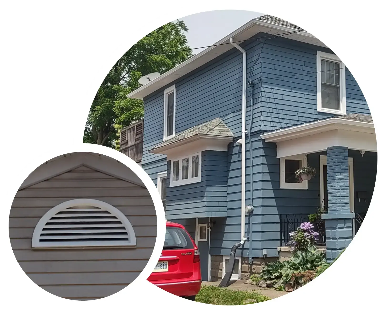 Exterior Painting House Collage Exterior Painting House Collage